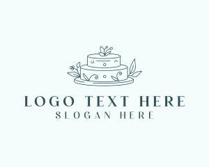 Food Blog - Baking Dessert Cake logo design
