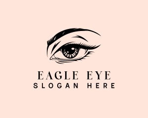 Woman Eye Beauty logo design