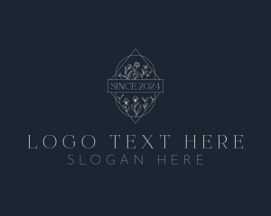 Gardening - Stylish Floral Boutique logo design