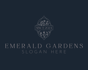 Stylish Floral Boutique logo design