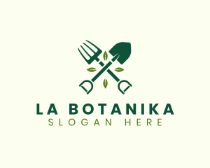 Nature Gardening Tools Logo