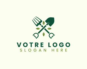 Nature Gardening Tools Logo