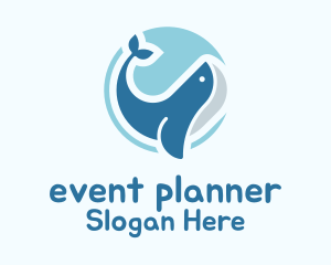 Blue Sperm Whale Logo