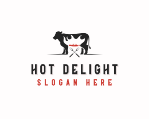 Beef BBQ Grill logo design