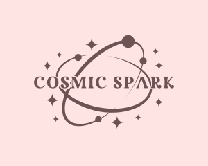 Galaxy Cosmic Orbit logo design