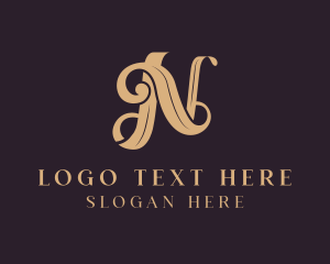 Jewelry Artisan Letter N Logo