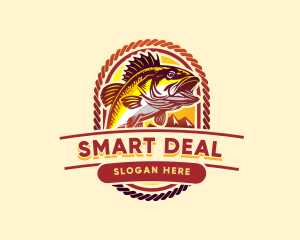 Fish Seafood Fishing Logo