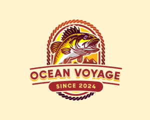 Fish Seafood Fishing logo design