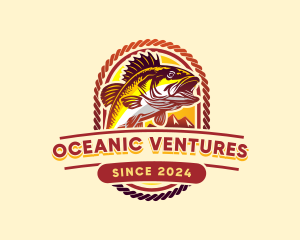 Fish Seafood Fishing logo design