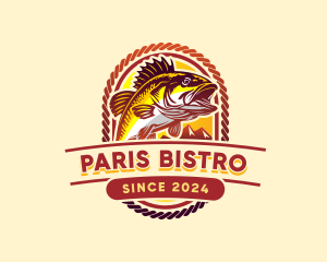 Fish Seafood Fishing logo design