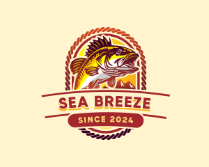 Fish Seafood Fishing logo design