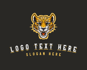 Leopard - Wild Cheetah Gaming logo design