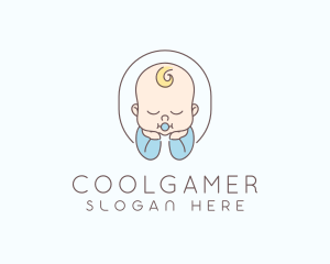 Cute Infant Baby Logo