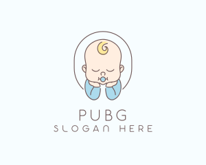 Child - Cute Infant Baby logo design