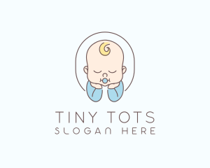 Infant - Cute Infant Baby logo design