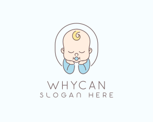 Pediatrician - Cute Infant Baby logo design