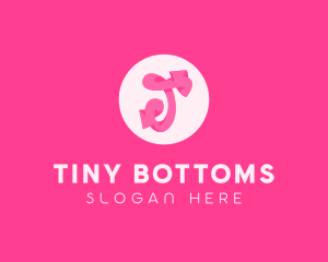 Pink Funky Sweet Fashion logo design