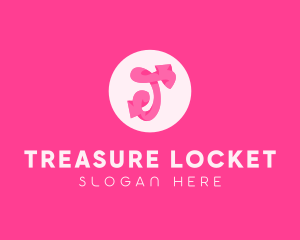 Pink Funky Sweet Fashion logo design