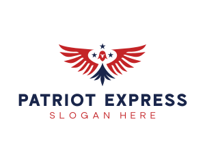 Bird Wings America logo design