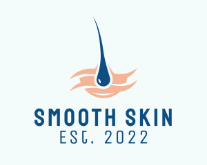 Skin Dermatology Healthcare logo design