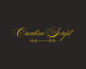 Royal Elegant Script logo design