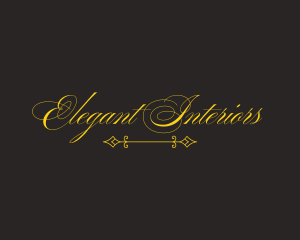 Royal Elegant Script logo design