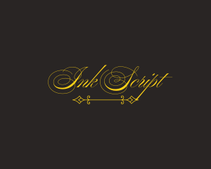 Royal Elegant Script logo design