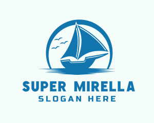 Explorer - Ocean Boat Sailing logo design