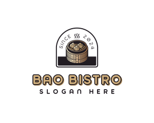 Bao - Chinese Dumplings Steamer logo design