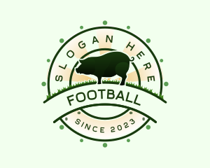 Badge - Pig Swine Farm logo design