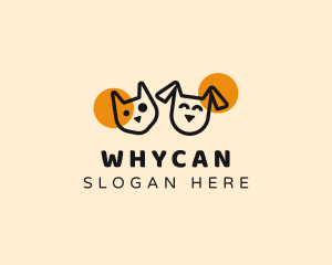 Animal - Pet Puppy Cat logo design