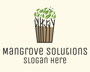 Mangrove - Tree Plant Tea logo design