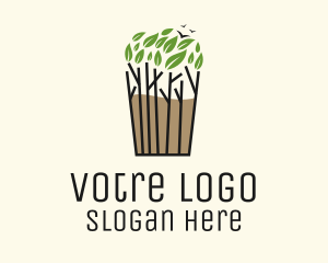 Branch - Tree Plant Tea logo design