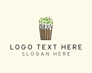 Tree - Tree Plant Tea logo design