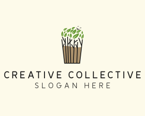 Tree Plant Tea logo design