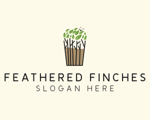 Tree Plant Tea logo design