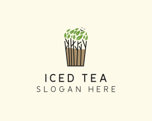 Tree Plant Tea logo design