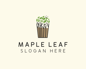 Tree Plant Tea logo design