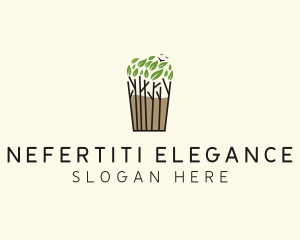 Tree Plant Tea logo design