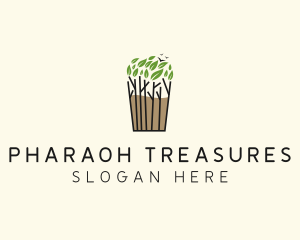 Tree Plant Tea logo design