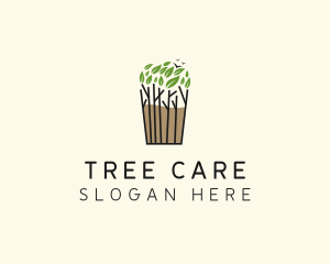 Tree Plant Tea logo design