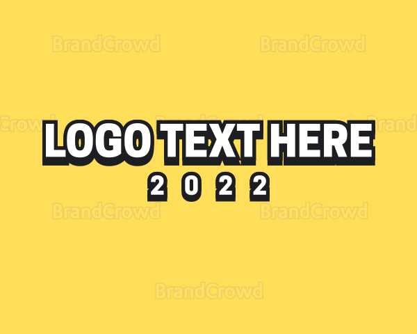 Bold Text Brand Logo