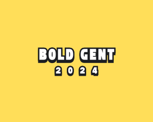 Bold Text Brand logo design