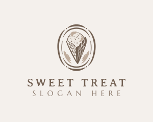 Sherbet - Ice Cream Dessert logo design