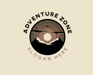 Mountain Peak Adventure logo design