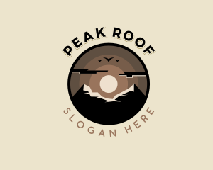 Mountain Peak Adventure logo design