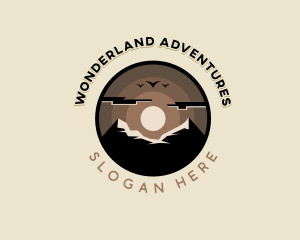 Mountain Peak Adventure logo design