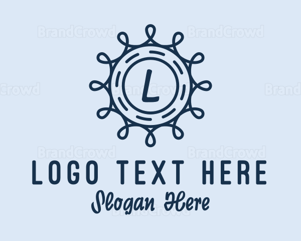 Handicraft Design Emblem Logo
