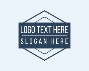 Signage - Generic Hexagon Professional logo design