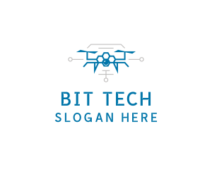 Drone Videography Tech logo design